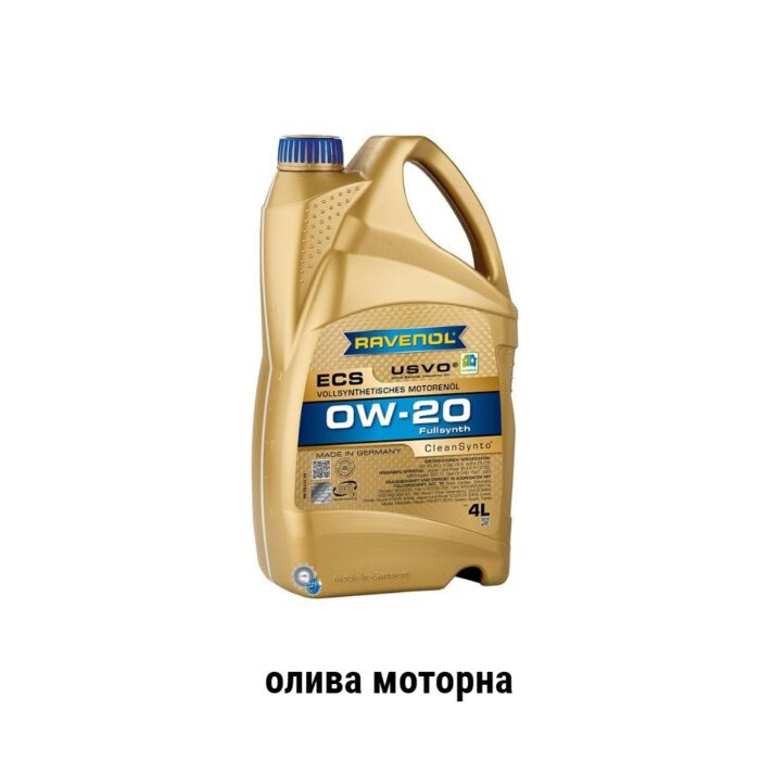 RAVENOL Eco Synth ECS SAE 0W-20 engine motor oil