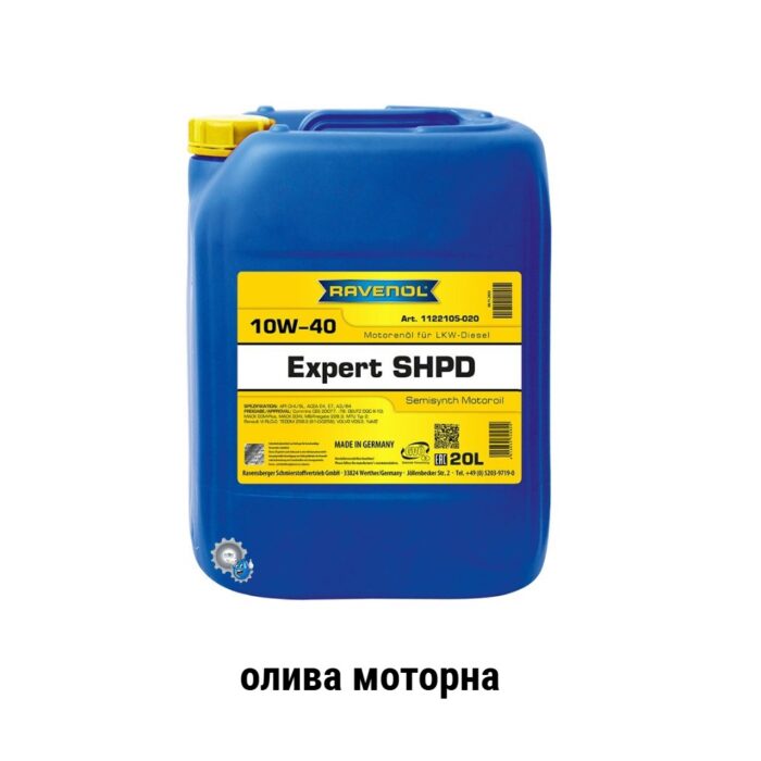 Ravenol Expert SHPD sae 10w-40 engine motor oil