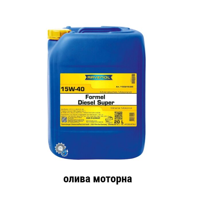 Ravenol Formel Diesel Super sae 15w-40 engine motor oil