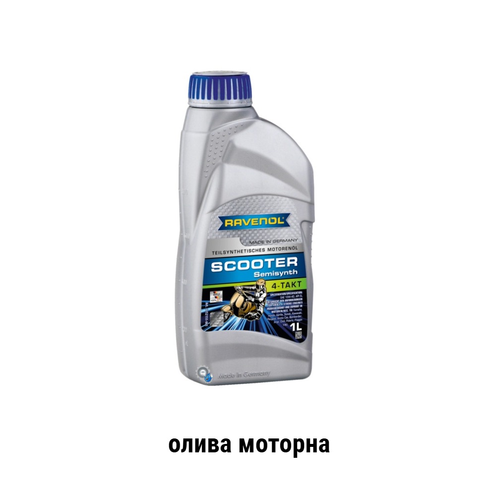 Ravenol-scooter-4t-semisynth-api-tc-motor-oil-1L-nklok Scooter 4-Takt Teilsynth SAE 10W-40 1L
