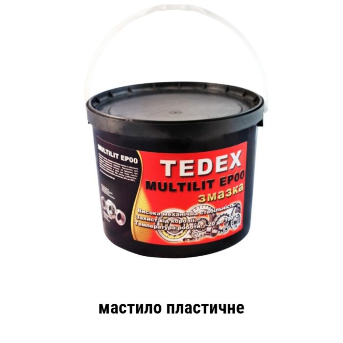 Tedex Multilit EP 00 мастило напіврідке 9кг