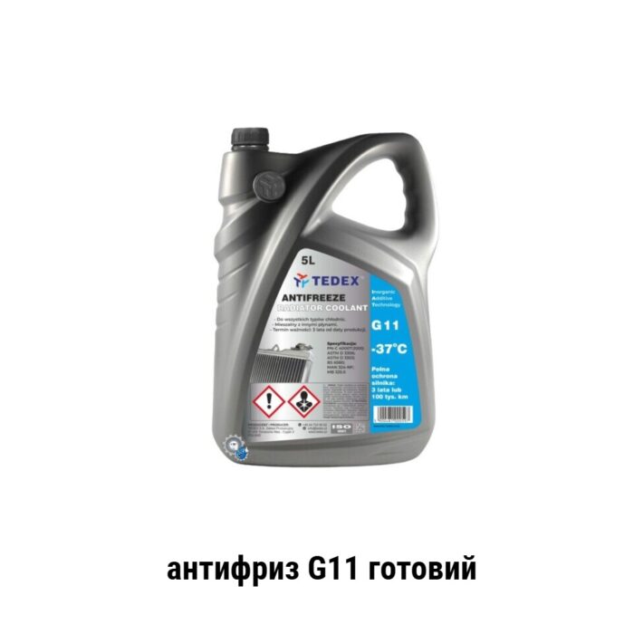 Tedex Antifreeze G11 -37 автомобільний антифриз готовий