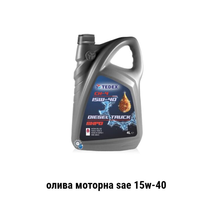 Tedex Diesel Truck SHPD sae 15w-40 api CH-4 олива моторна 4л